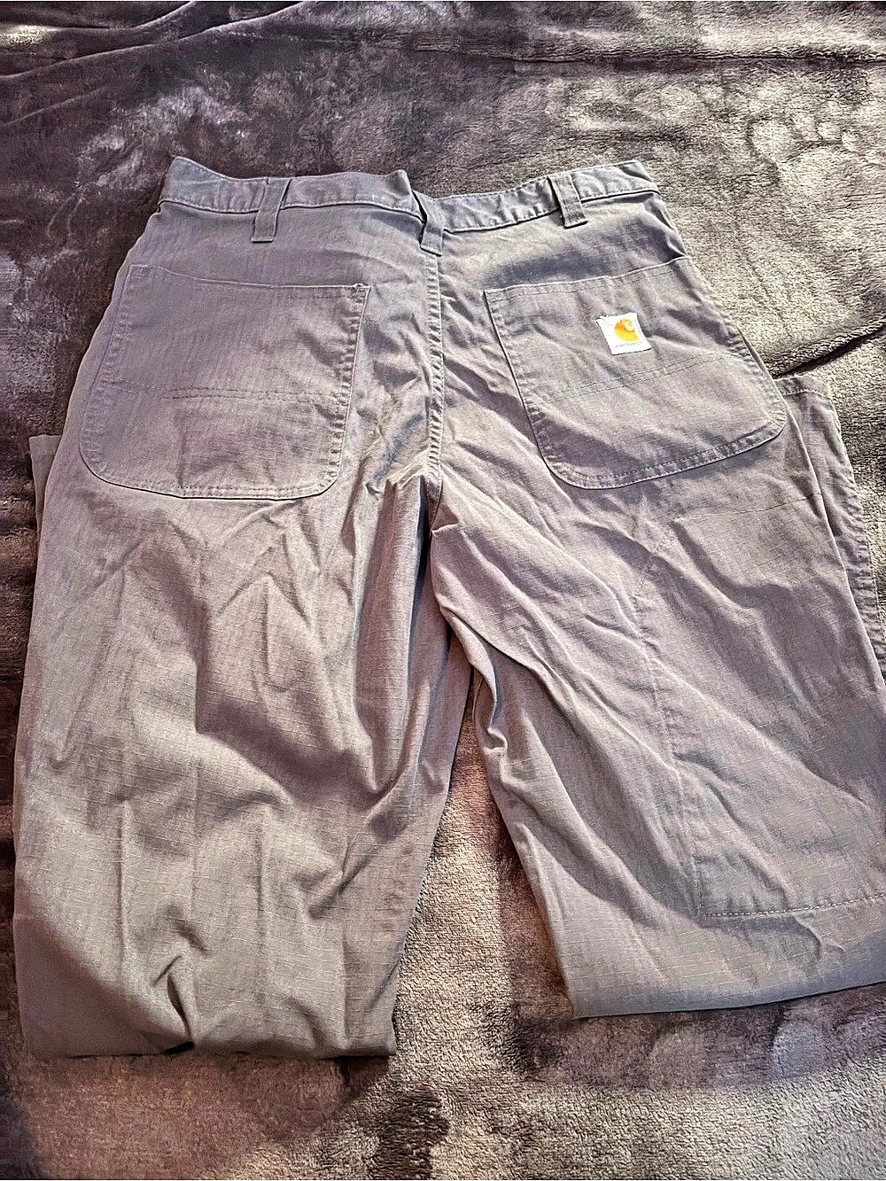 Carhartt Men's Cargo Pants in Gray Like New